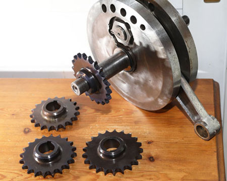 SOHC Engine Sprockets in 3 sizes